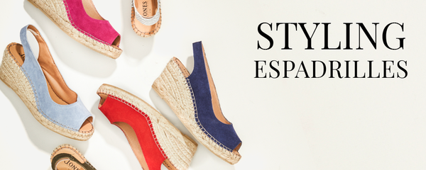 Styling Espadrilles For Summer from Jones Bootmaker