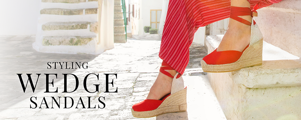 How to Wear Wedge Sandals