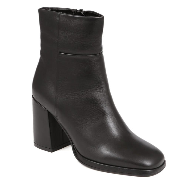 Leather Heeled Ankle Boots - CLARABELLA / 324 306