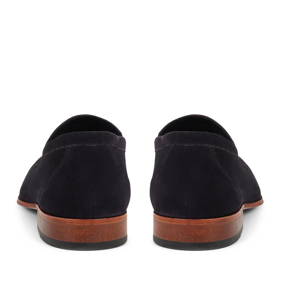 Navy Suede