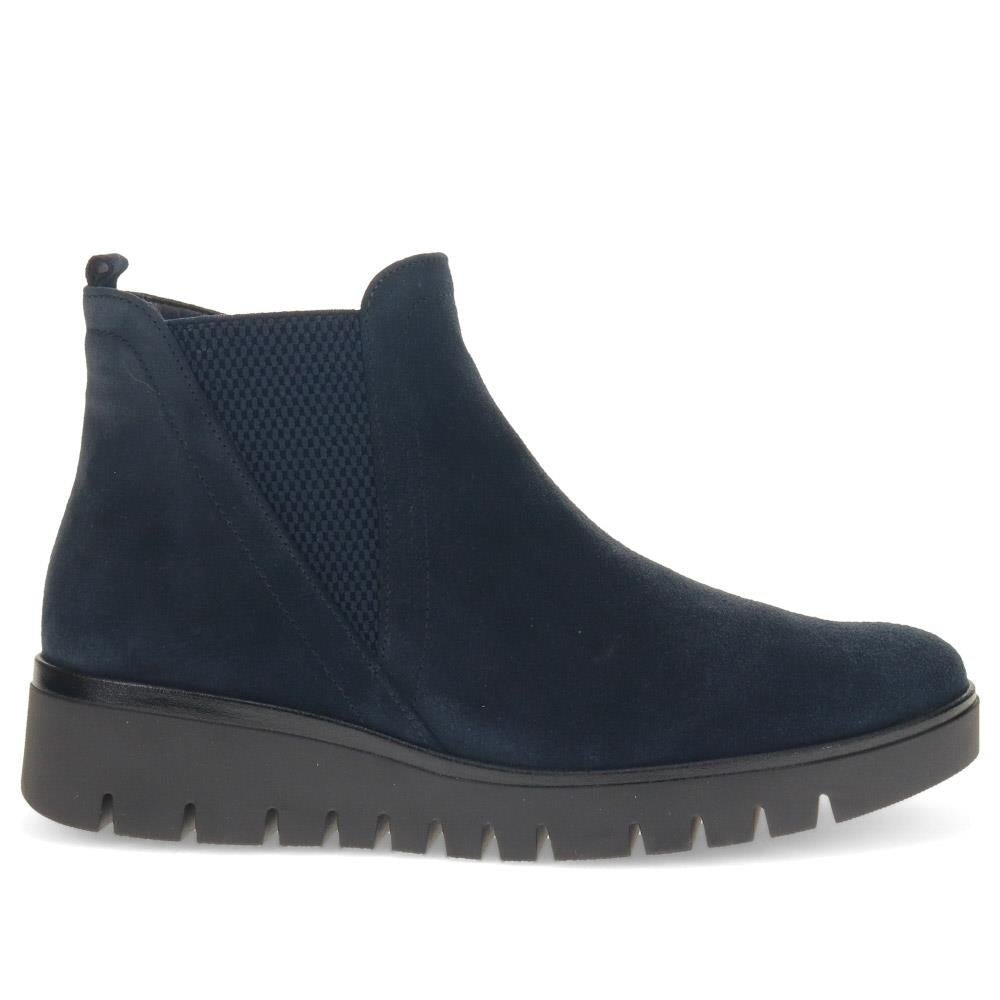 Navy Suede