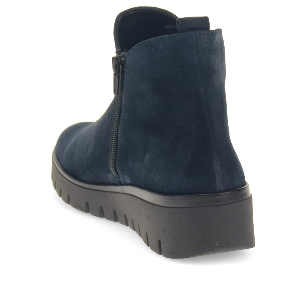Navy Suede