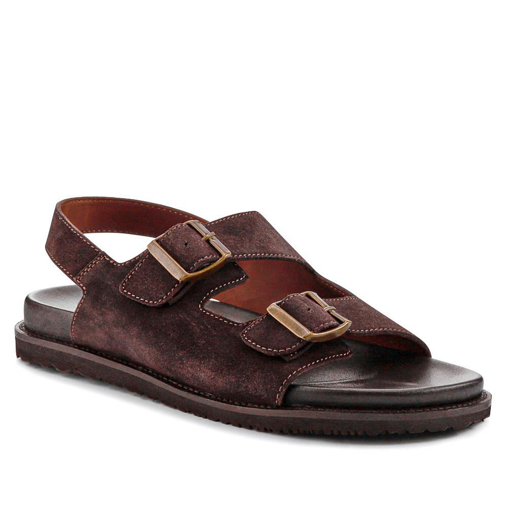 Dark Brown Suede