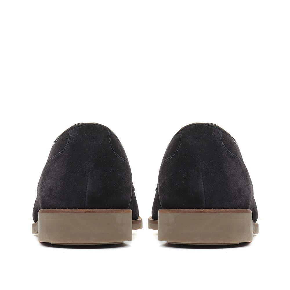 Navy Suede