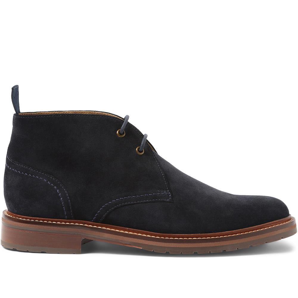 Navy Suede