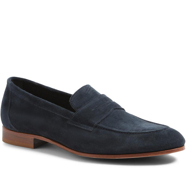 Cristo Leather Penny Loafers - CRISTO / 321 995 from Jones Bootmaker