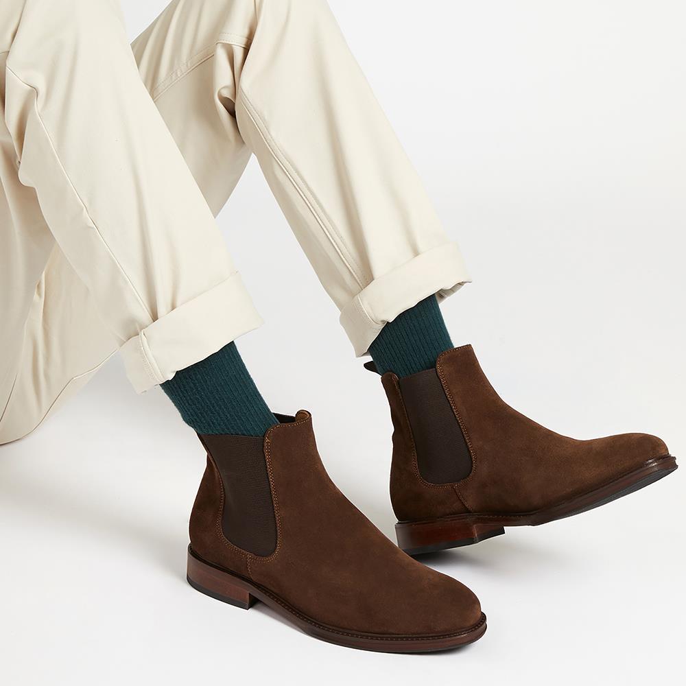 Brown Suede