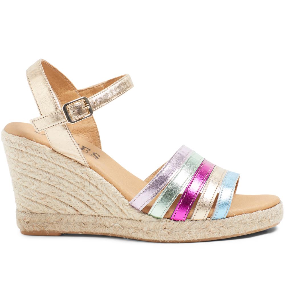 Women's Metallic Sandals | Gold & Silver Sandals – Jones