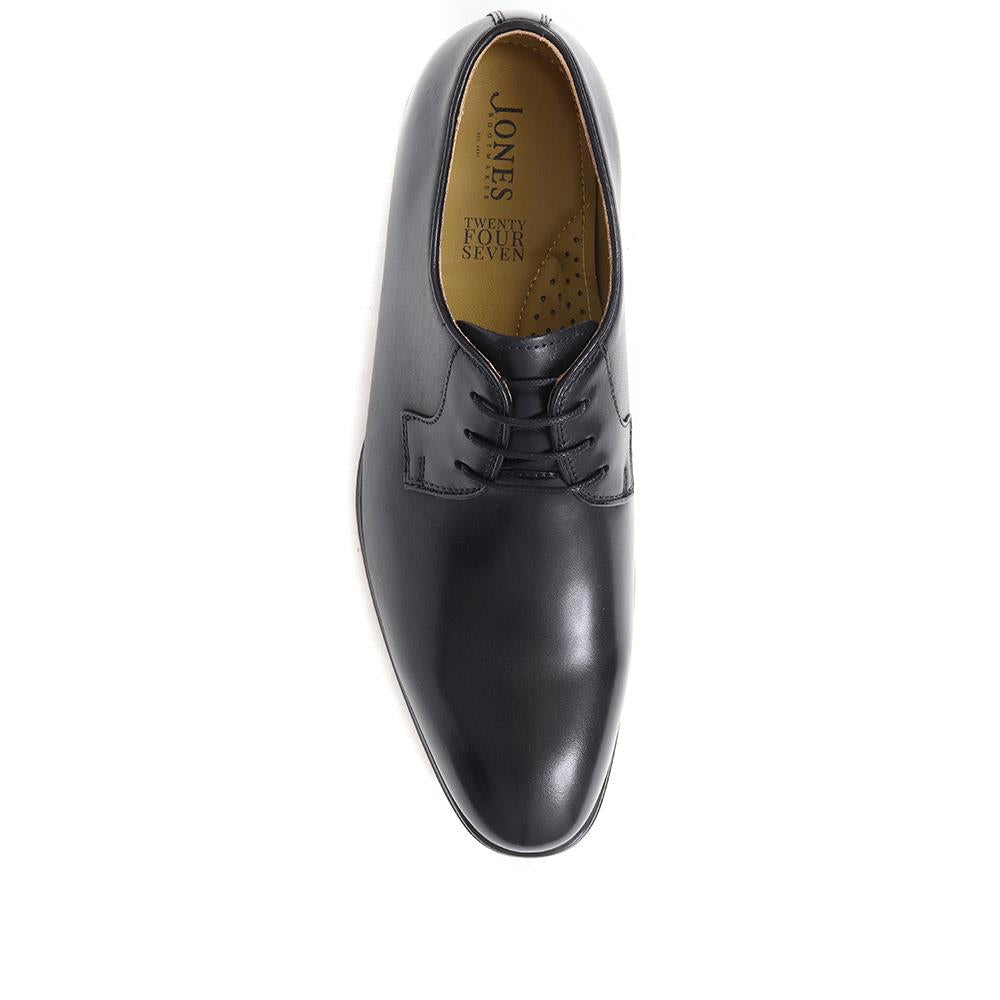 Manchester Leather Derby Shoes - MANCHESTER / 323 641 from Jones Bootmaker
