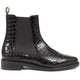 Black Patent Croc