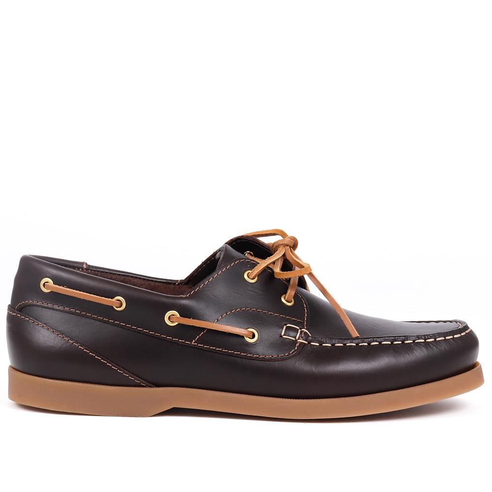 Parsons Leather Boat Shoes - PARSONS / 320 153 from Jones Bootmaker