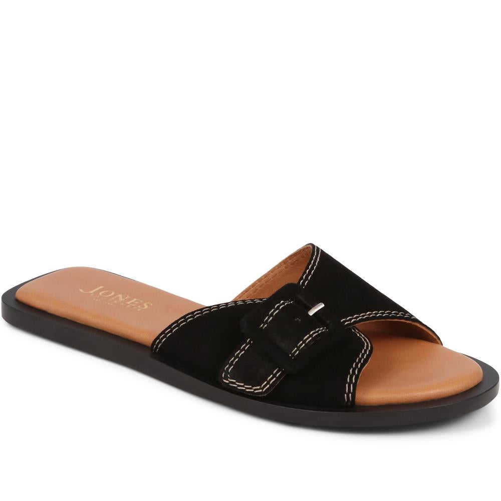 Georgette Leather Mules  - GEORGETTE / 325 305