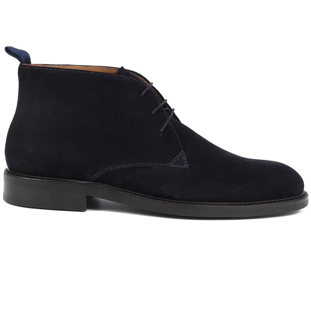 Navy Suede
