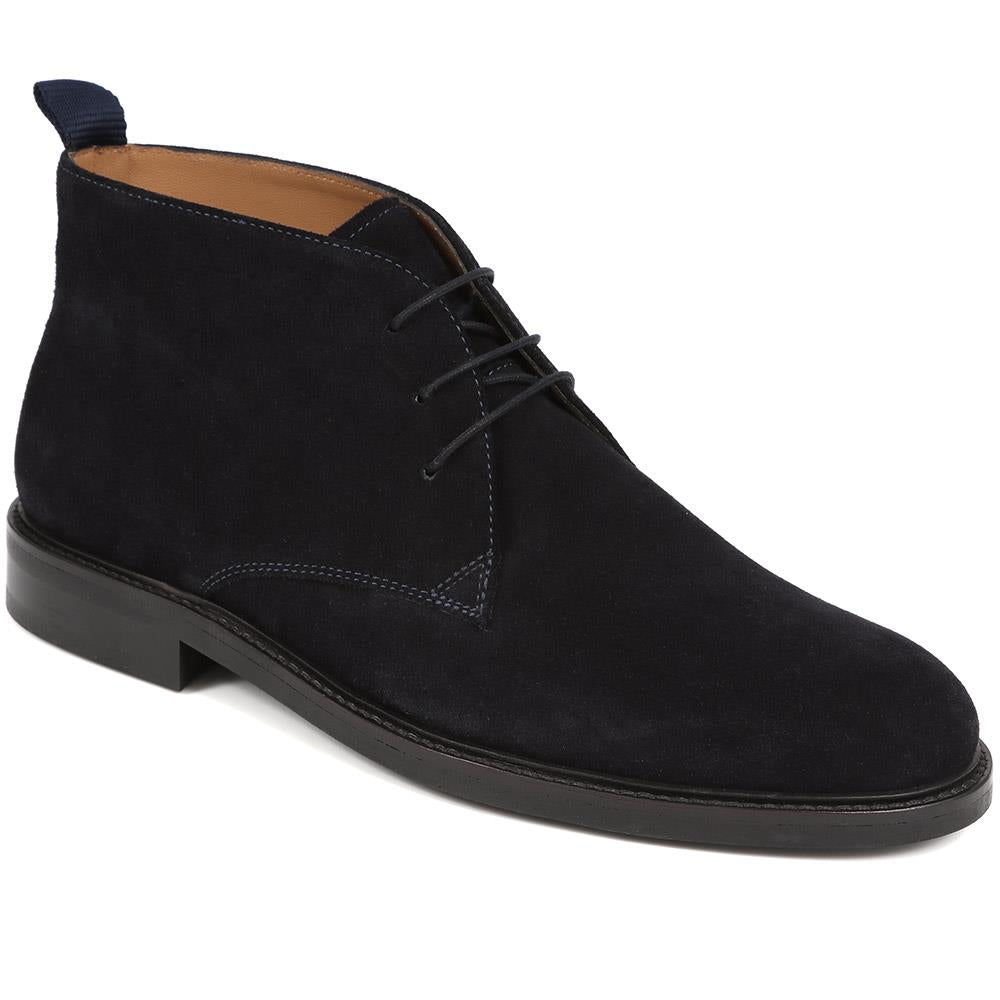 Navy Suede