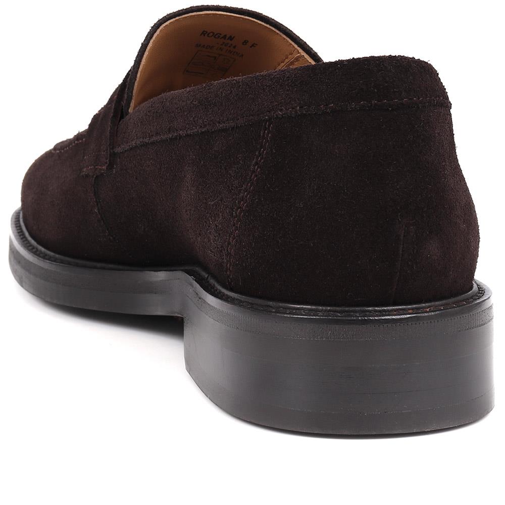 Dark Brown Suede