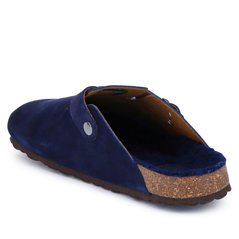 Navy Suede
