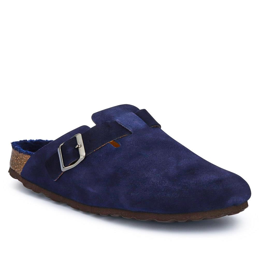 Navy Suede