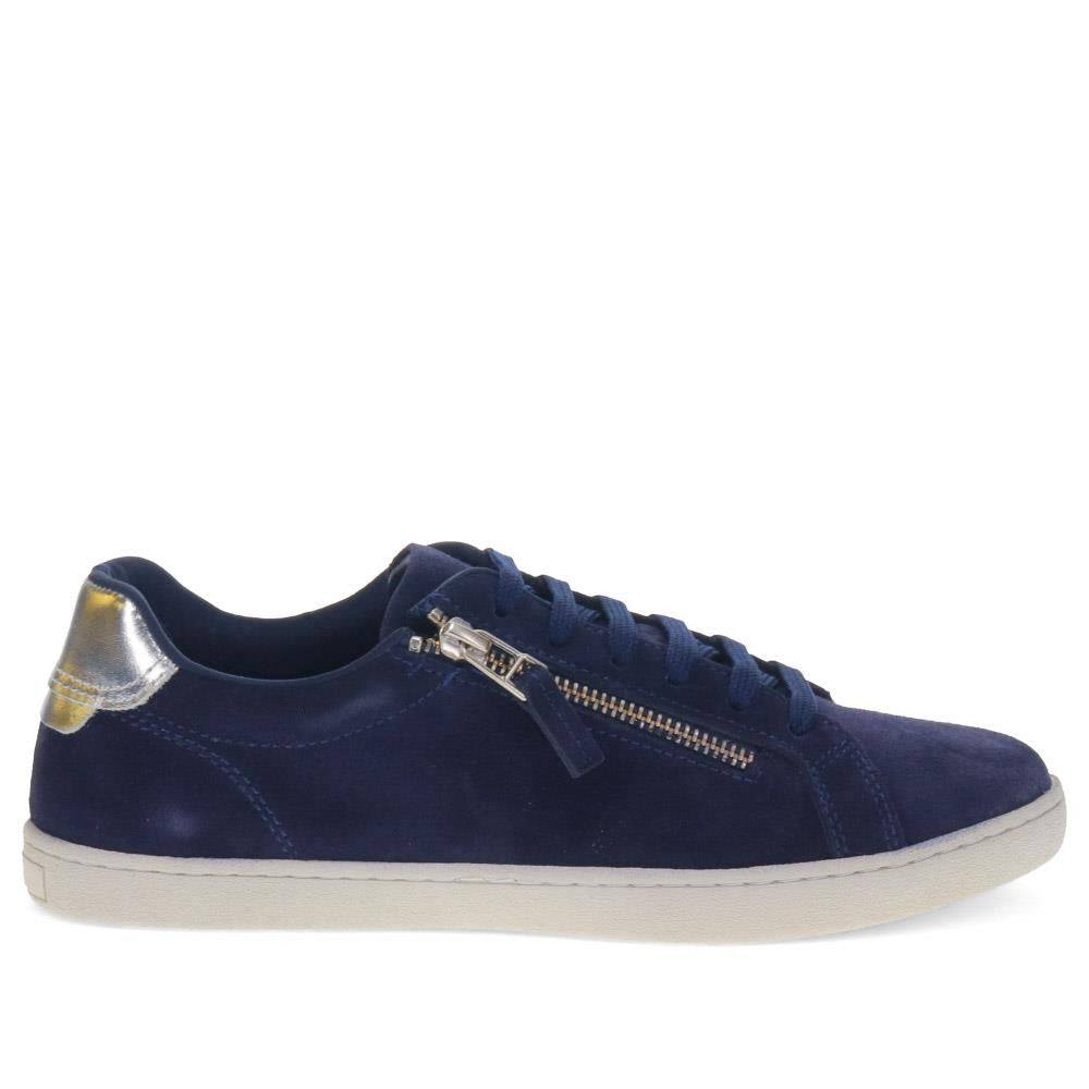 Navy Suede