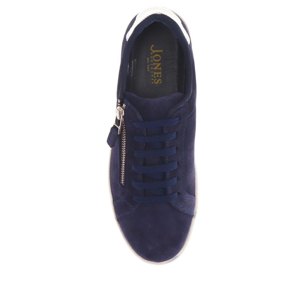 Navy Suede