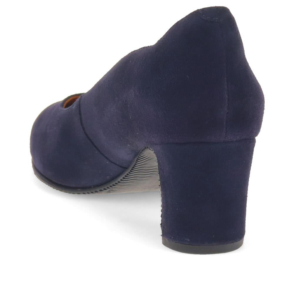 Navy Suede