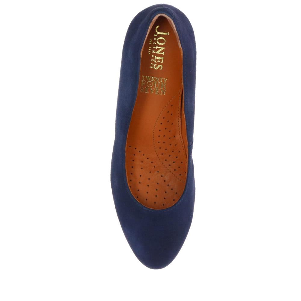 Navy Suede