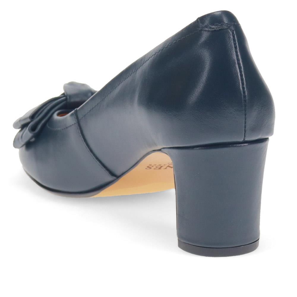 Navy Leather