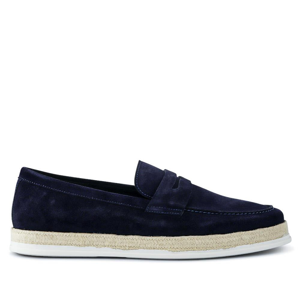 Navy Suede