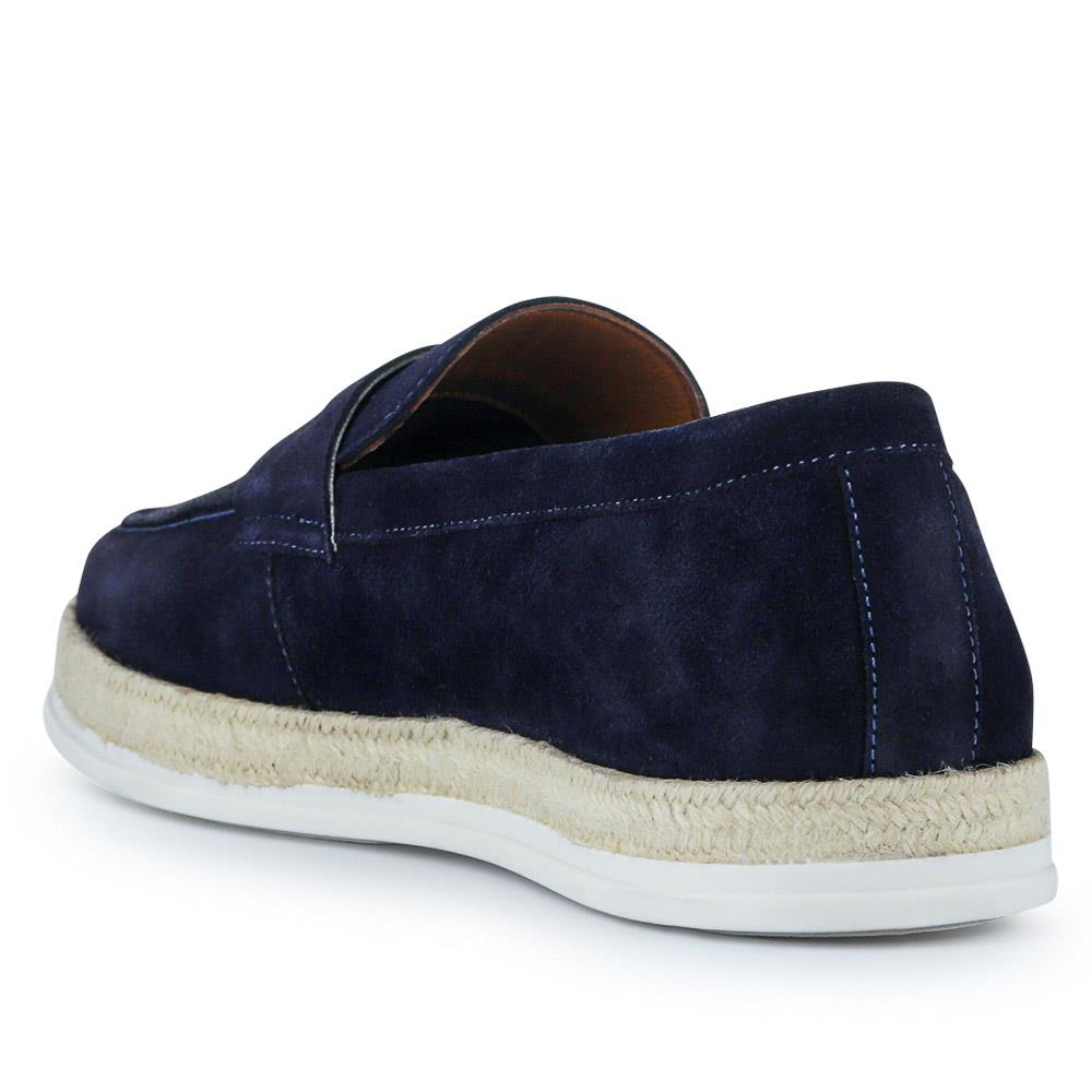 Navy Suede