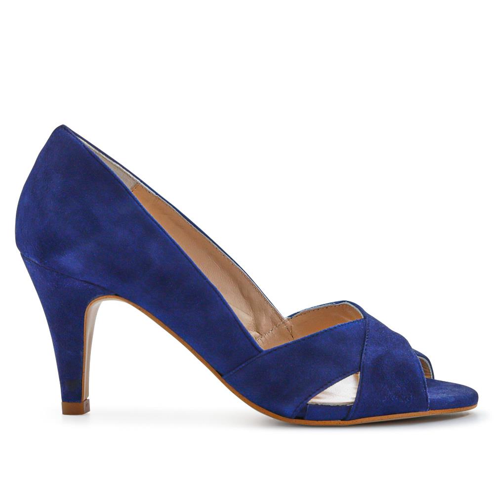 Navy Suede