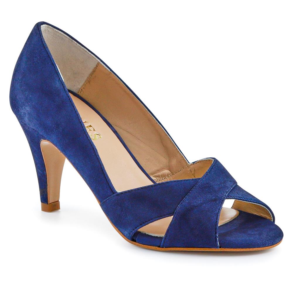 Navy Suede
