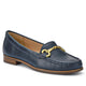 Navy Leather