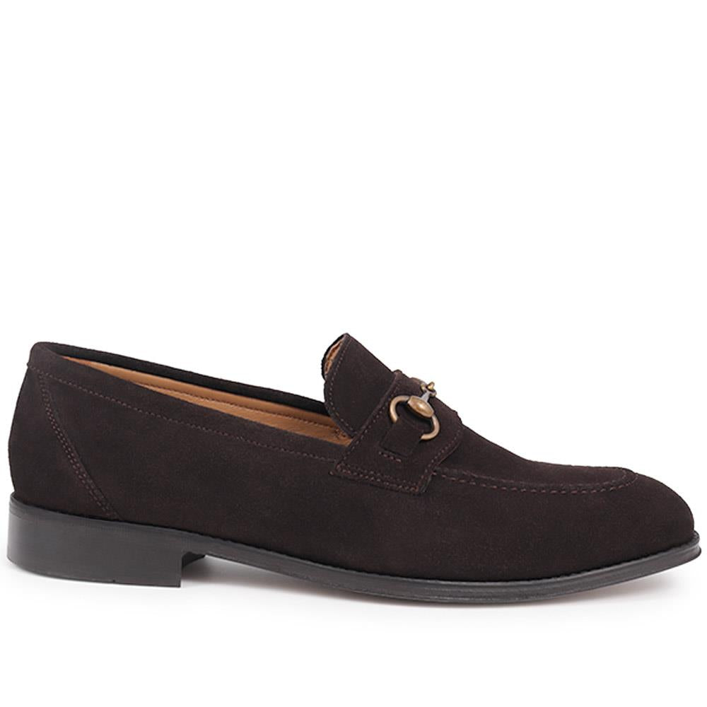 Dark Brown Suede