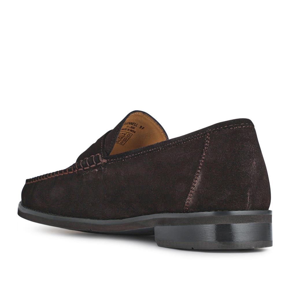 Dark Brown Suede