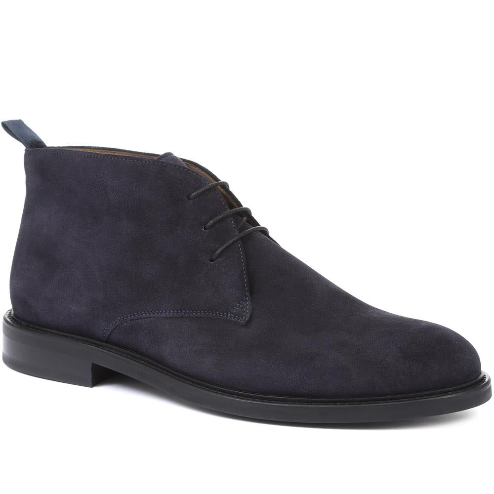 Navy Suede