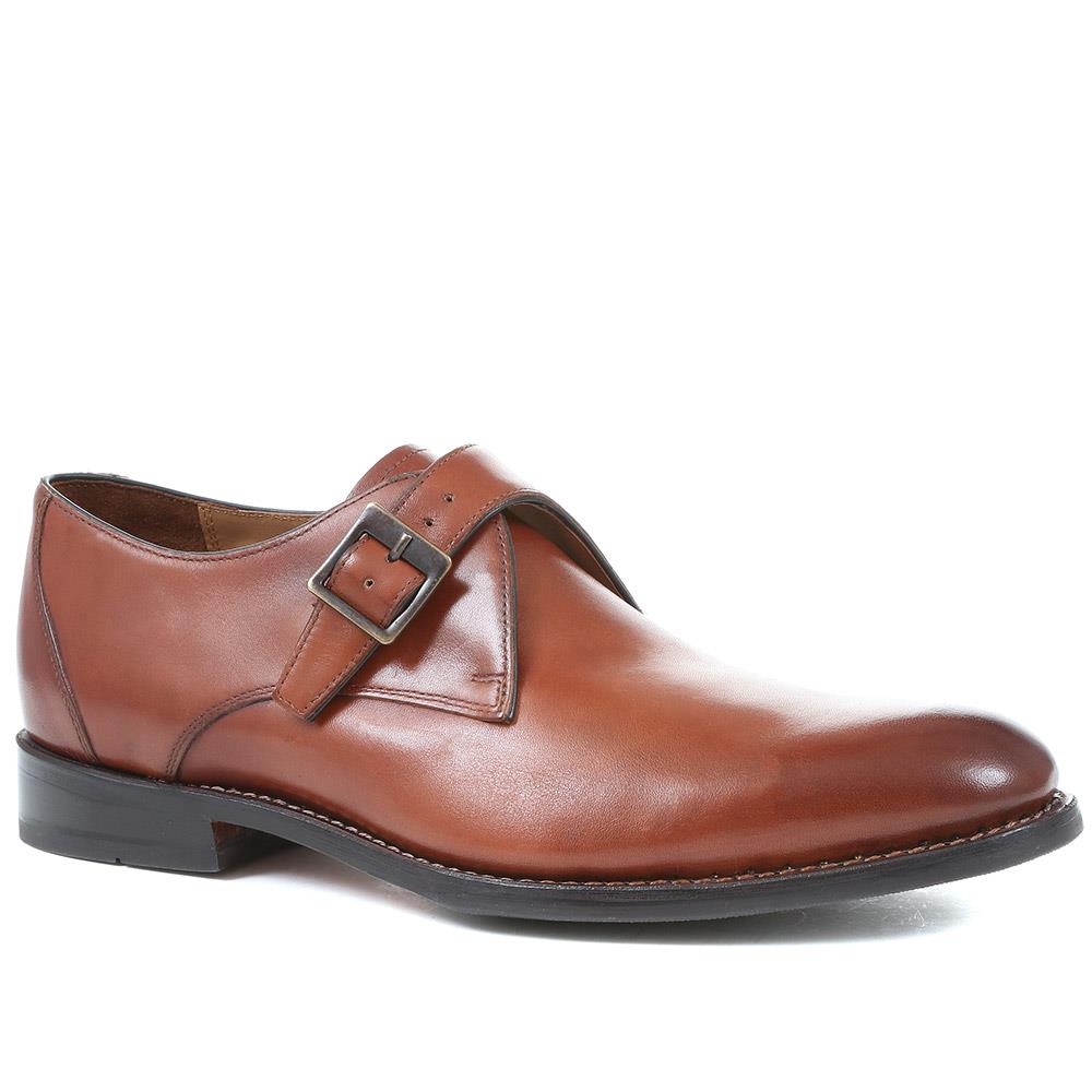 Knoxx Leather Monk Shoes - KNOXX / 318 994