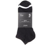 3 Pack Cotton Ankle Socks - EKIN36504 / 323 137