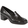 Brielle Patent Leather Heeled Loafers - BRIELLE / 324 701