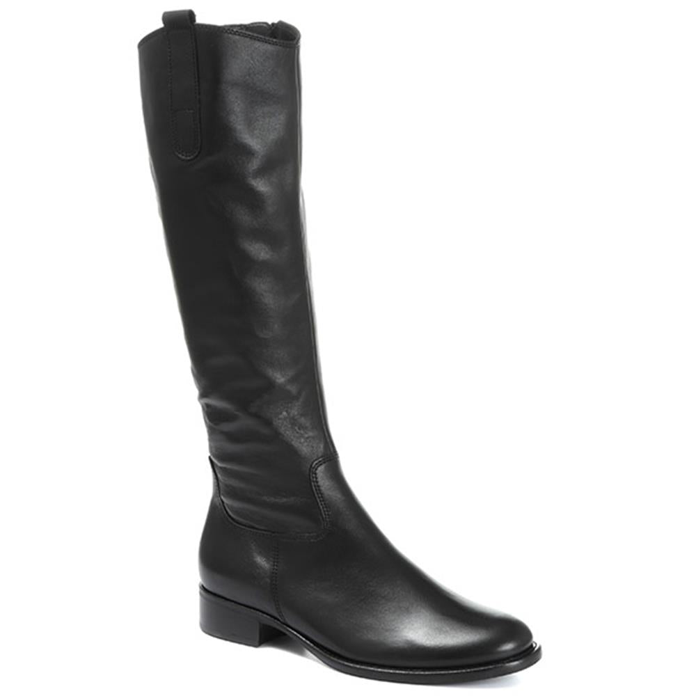 Brook Extra Slim Fit Calf Leather Rider Boots (GAB30576) by Gabor from ...