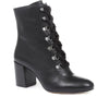 Liana Lace-Up Heeled Ankle Boots - LIANA / 319 203