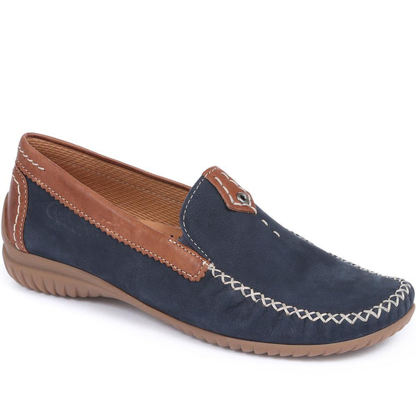 Wide Fit California Leather Moccasin - GAB29566 / 314 654 from Jones ...